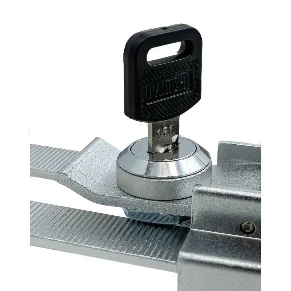 SYSTEM-S Tischständer Halterung abschließbar für 10" Tabletts in Grau