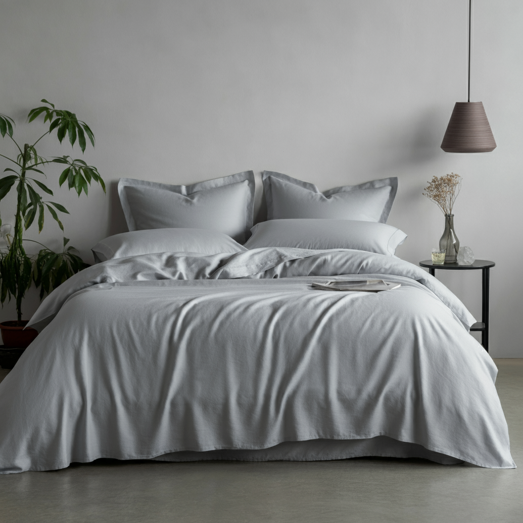 Grand Hotel Perkal Kissenbezug Aus Hundert Prozent Ägyptischer Baumwolle Mit Ultraweicher Textur Und Atmungsaktivität