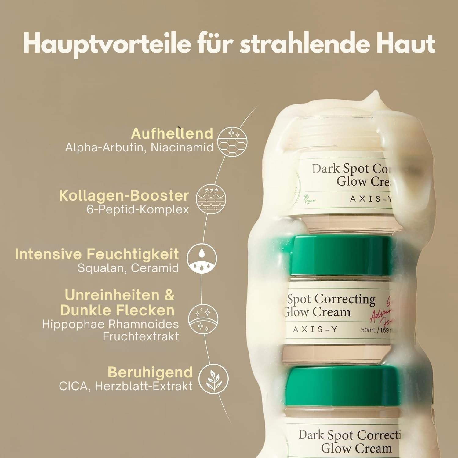 AXIS-Y Dark Spot Correcting Glow Cream 50ml