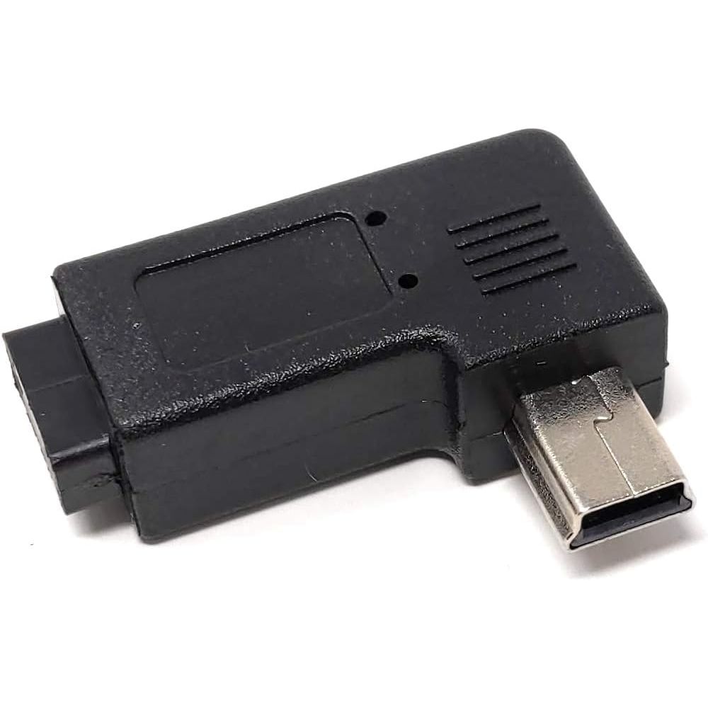 Micro USB Buchse zu Mini USB Stecker Winkeladapter 90 Grad Vielseitiger USB Adapter