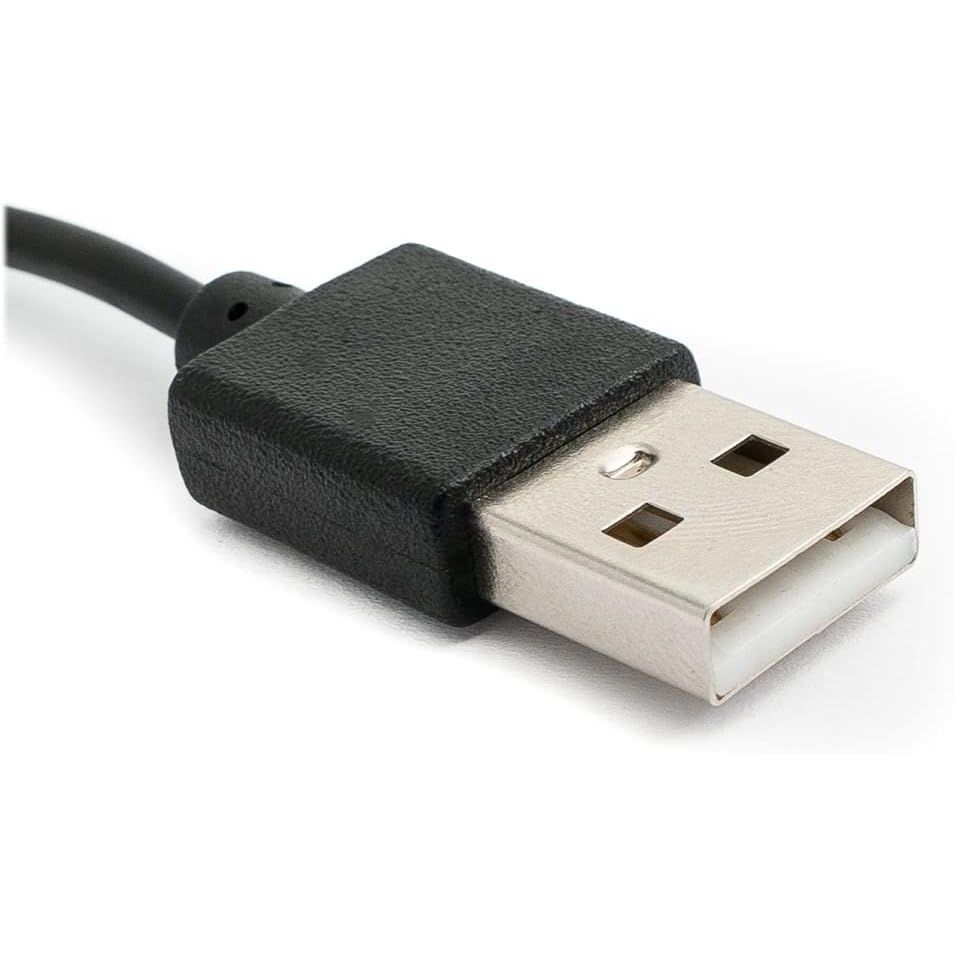 USB 2.0 Ladekabel Für Xiaomi Mibro Air Smartwatch 60 cm Schwarz Hochgeschwindigkeitsdatenübertragung