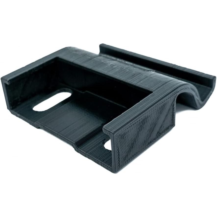 SYSTEM-S Smartphone Halterung Befestigung in Schwarz für Drohnenfernbedienung