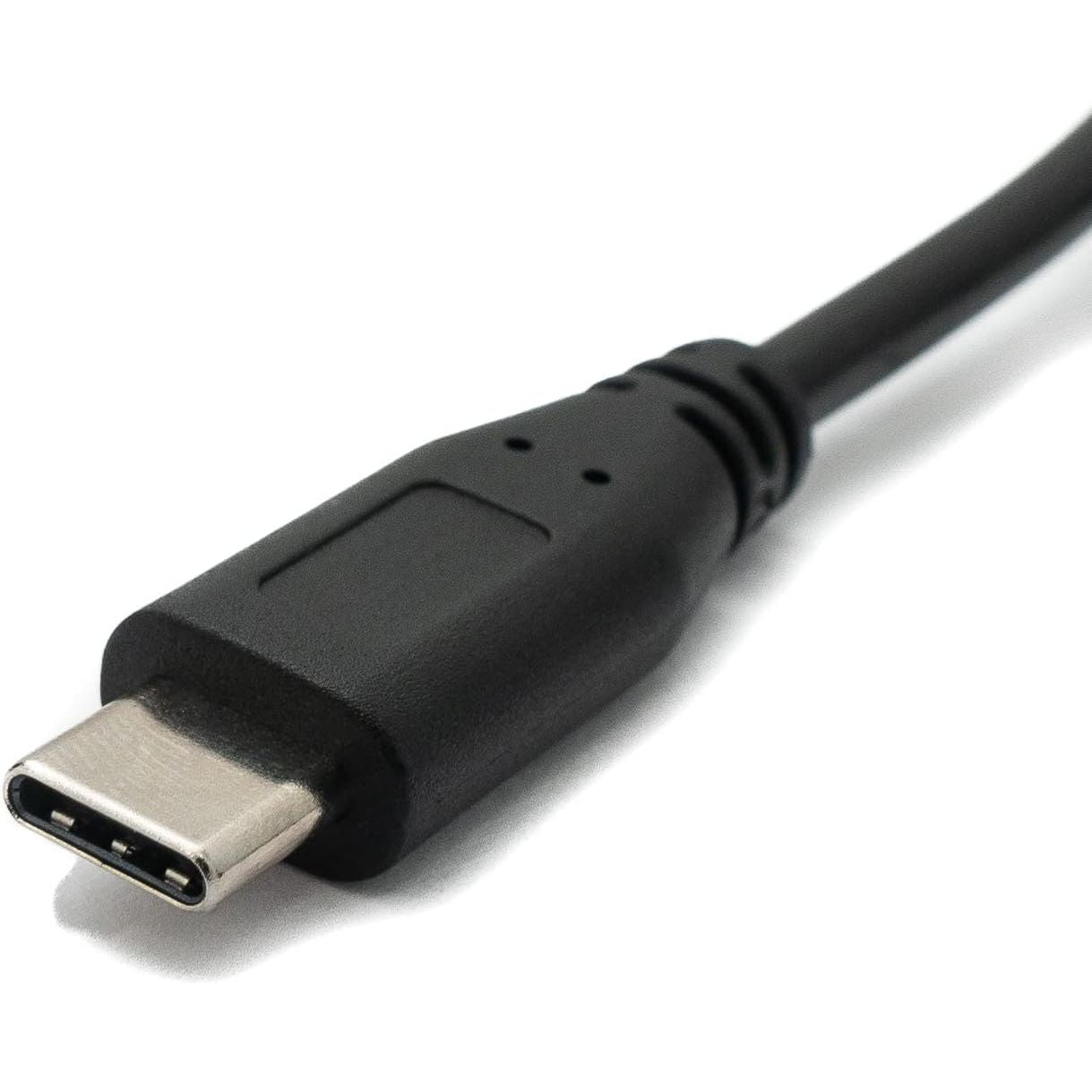 System-S USB 3.1 Kabel 120 cm Stecker zu 2.0 Mini B Buchse Spirale in Schwarz