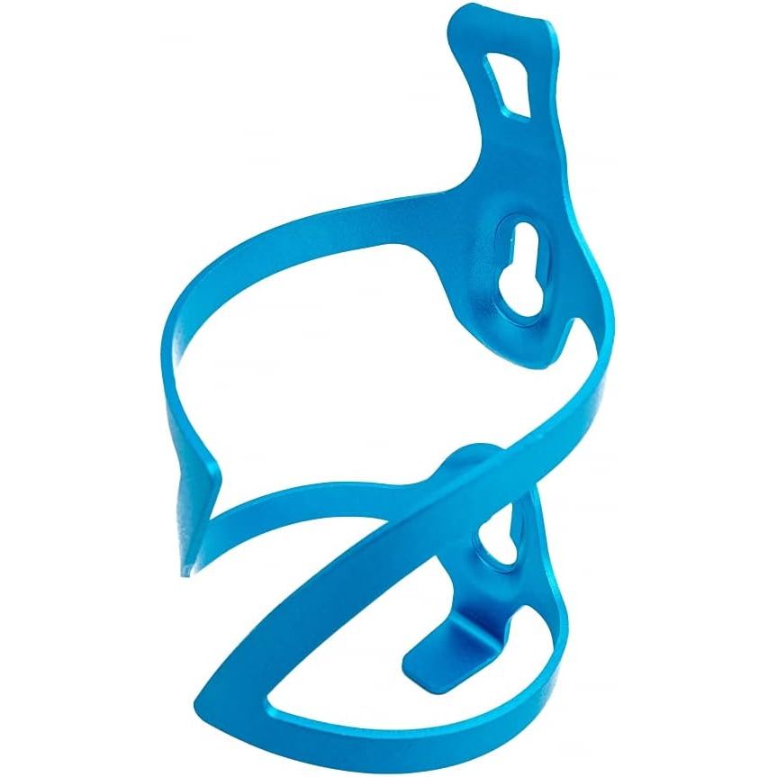 Blauer Fahrrad Flaschenhalter Aus Leichtem Kunststoff Für Flaschen Bis 7 cm Durchmesser