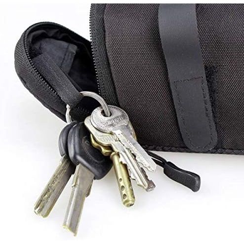 SYSTEM-S Fahrrad Sattel Tasche Halterung Befestigung wasserfest in Rot