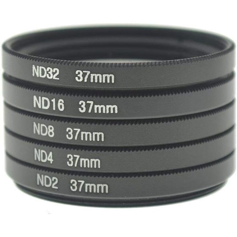 5 Linsen Set ND Graufilter Neutraldichtefilter 37mm Für iPhone 11 Pro Mehr Belichtungsfreiheit
