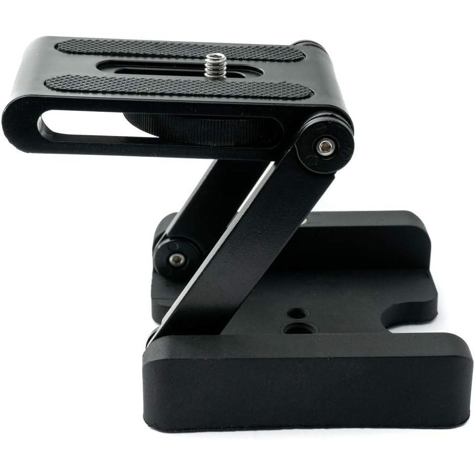 System-S Stativ Aufsatz Mit 1/4 Gewinde Halterung Und Wasserwaage Für DSLR Kamera