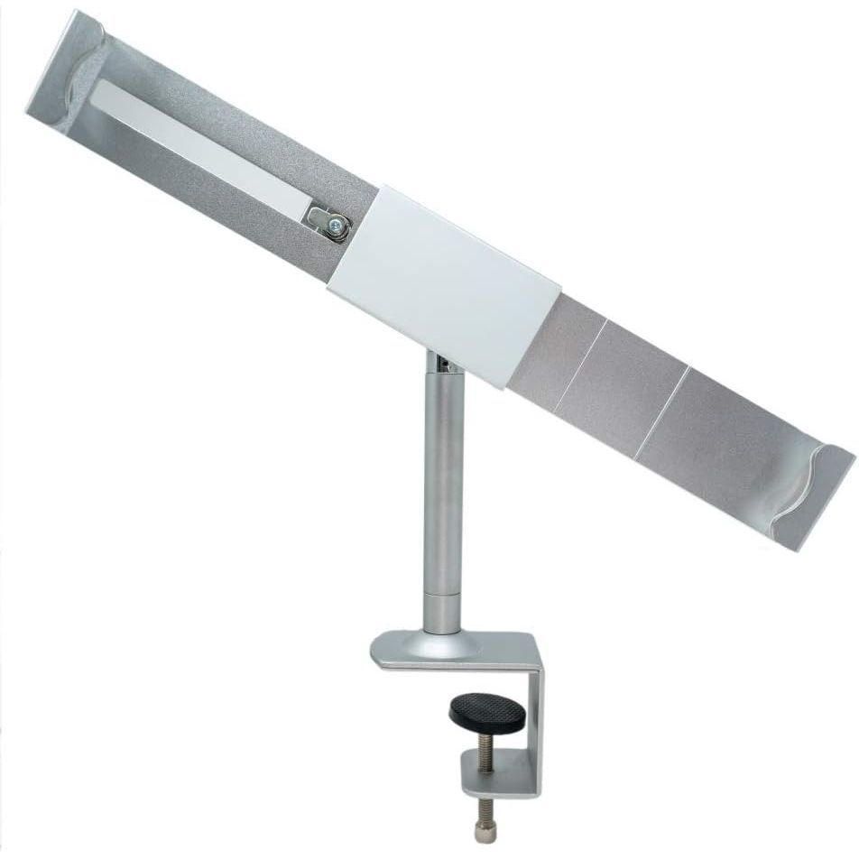 Abschließbare Tischhalterung Für Tablets 9 Bis 13 Zoll Aus Metall In Grau Mit Diebstahlschutz