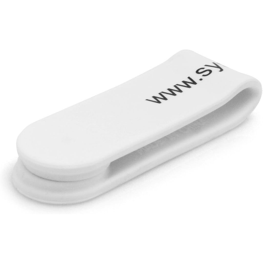 Magnet Clip Kabelbinder Kabelclip Für Kopfhörer Earphones Weiß Kabelmanagement Organizer