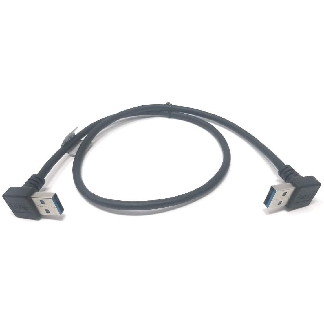 System-S USB Typ A 3.0 Kabel Abwärtsgewinkelt 59 cm USB Typ A Verbindungskabel Für Geräte
