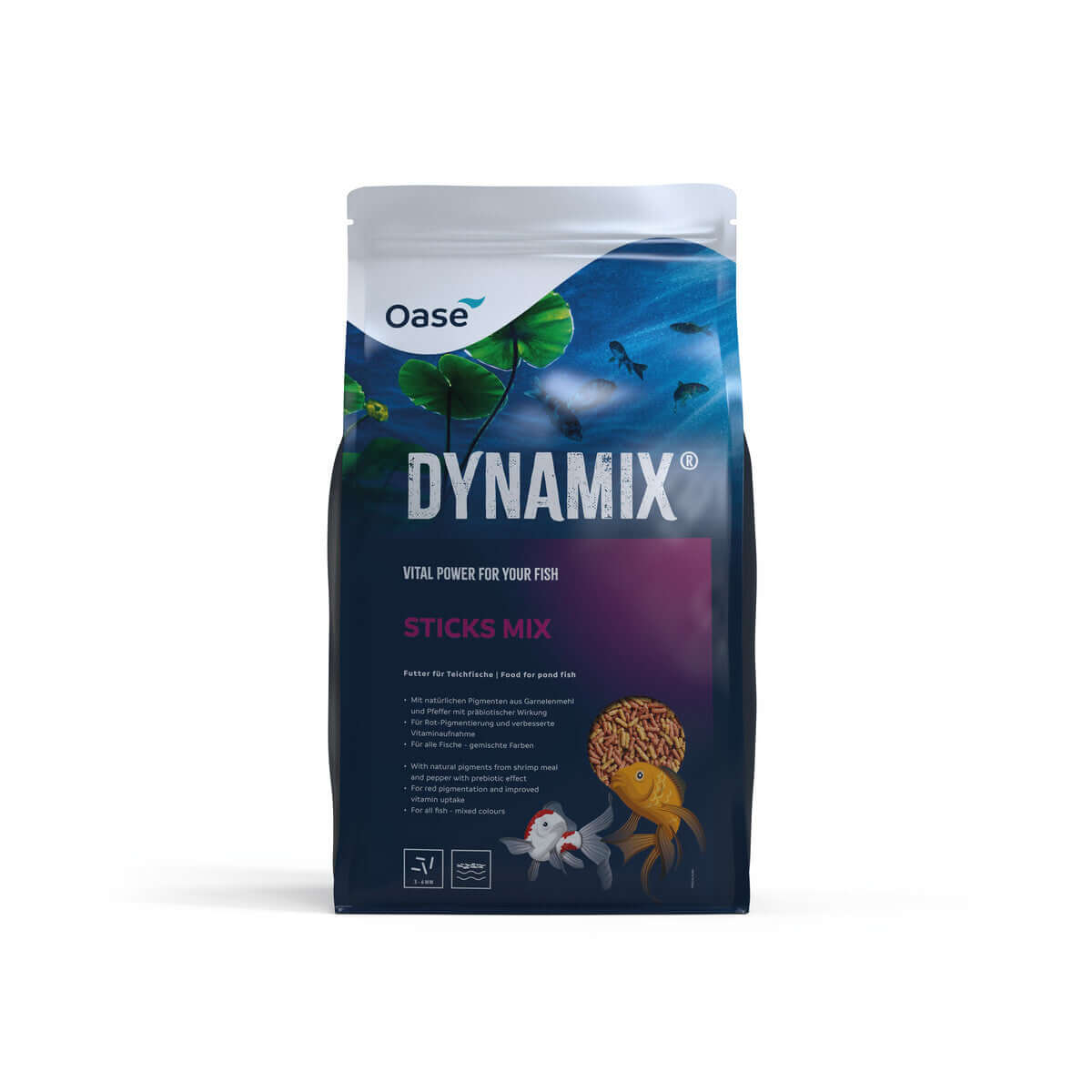 Oase DYNAMIX Sticks Mix 2 x 20 l Nährstoffen und Vitaminen
