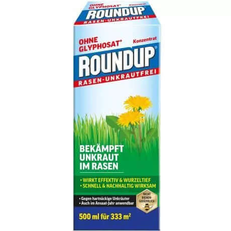 Roundup Rasen-Unkrautfrei Unkraut im Rasen für 333 m² | Rasen Unkraut Wurzel