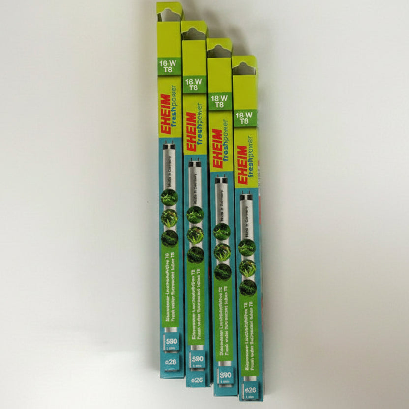 4 x Eheim freshpower plants T8 18W Süßwasser Leuchtstoffröhre T8 590mm