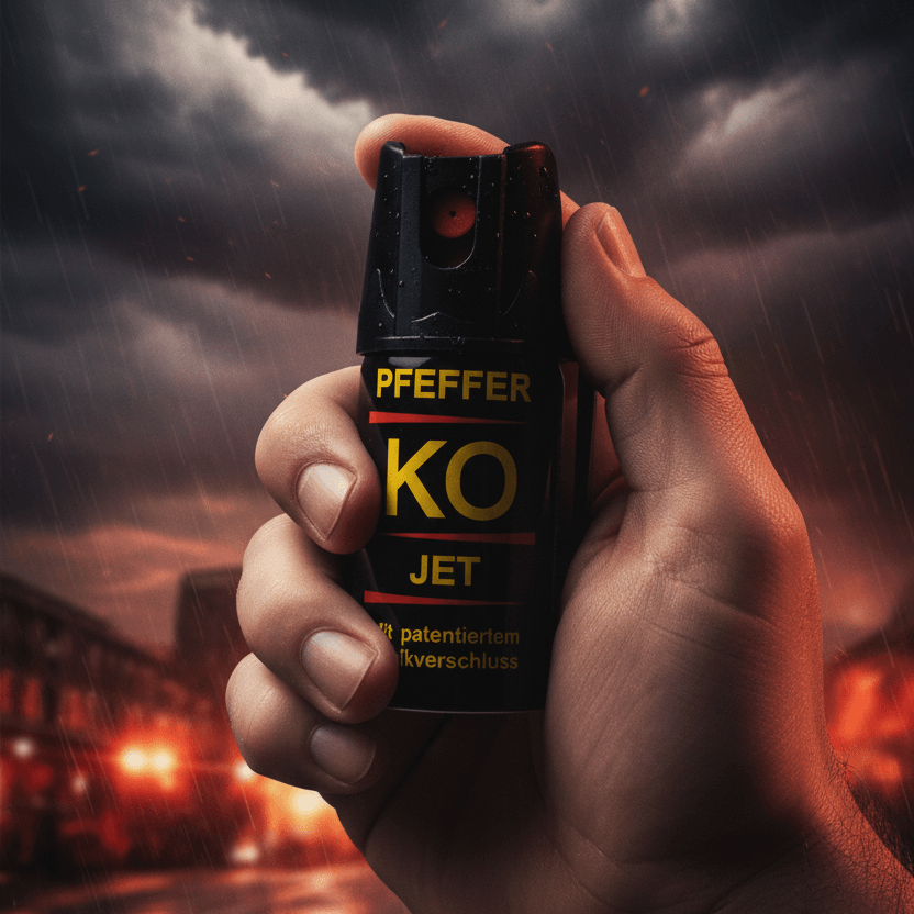 BALLISTOL Pfeffer-KO JET Tierabwehr Pfefferspray 40 ml Sprühweite bis zu 5 m