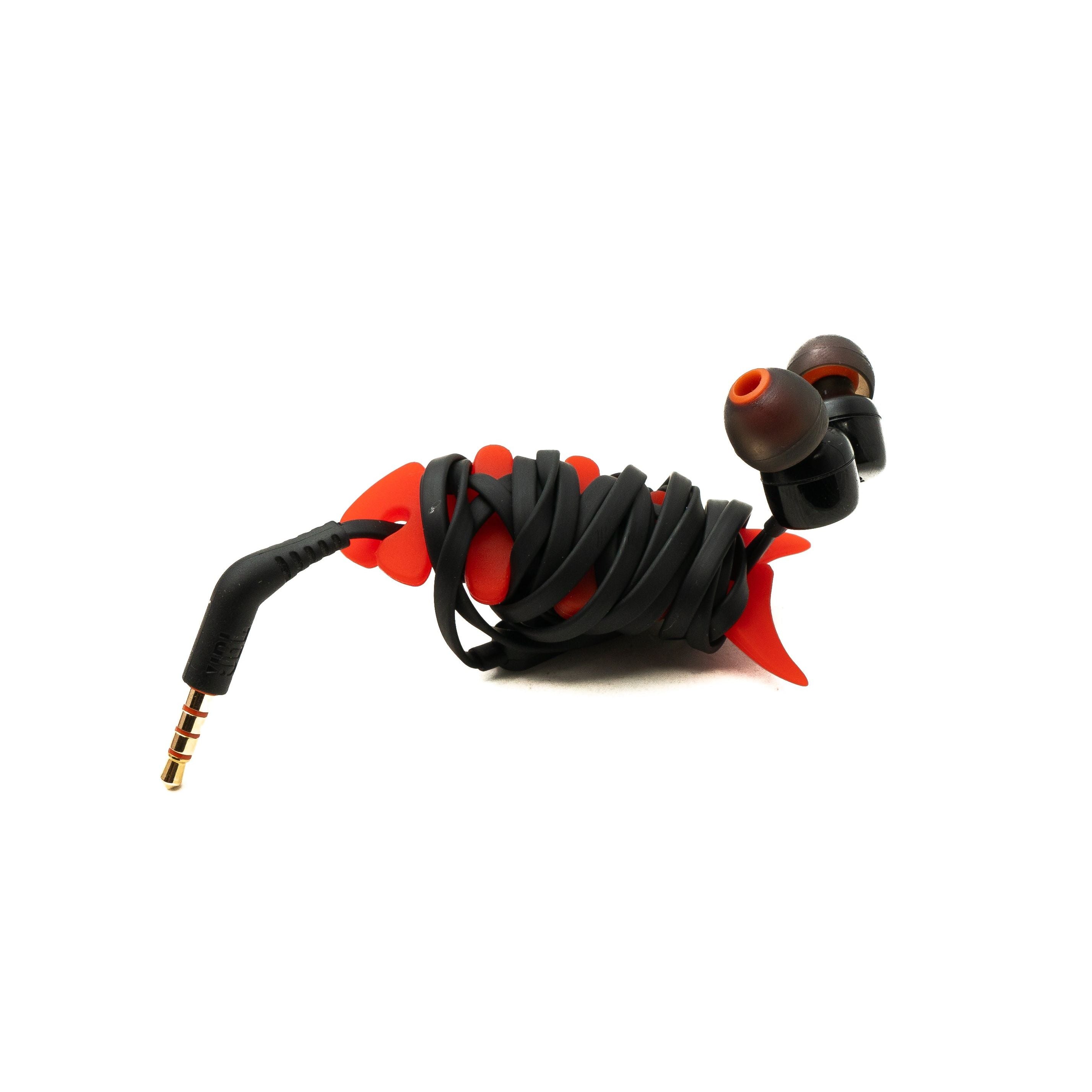 5er Set Kabelmanager Wrap Fischform Silikon Aufroller Rot Kabelschutz Für Kabel Organisation