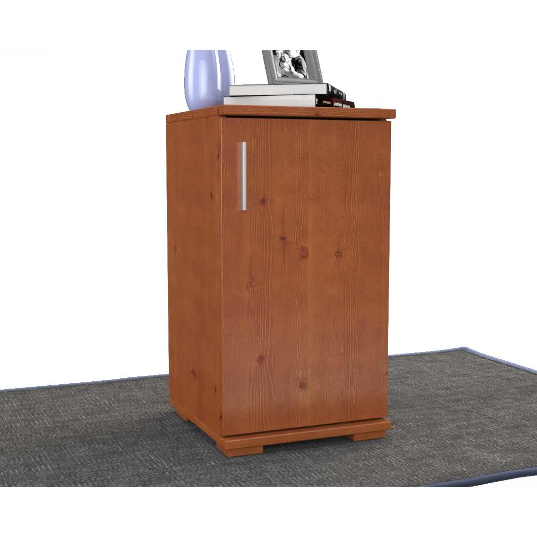 Nobis Kommode Sideboard | Anrichte | 1-Türig | 74cm hoch | 100% Bio Kiefer Massivholz