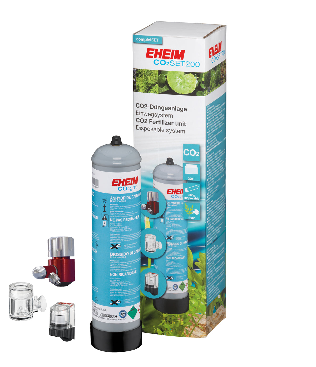 EHEIM CO2SET200 Einweg 500g