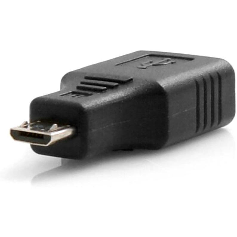 SYSTEM-S OTG Adapter USB A Eingang Zu Micro USB Stecker Adapter OnTheGo Host Kabel