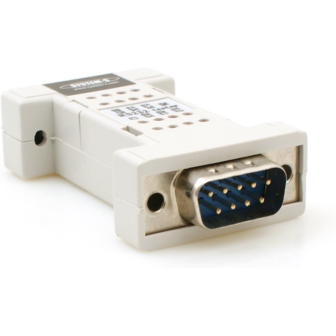System-S RS232 to RS232 Tester Diagnosewerkzeug (ca. 1,8 x 3,4 x 6,4 cm) mit LED Leuchten Anzeige