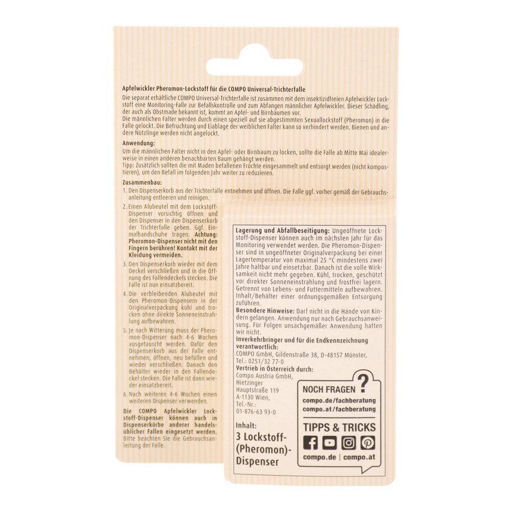 COMPO BIO Apfelwickler Lockstoff