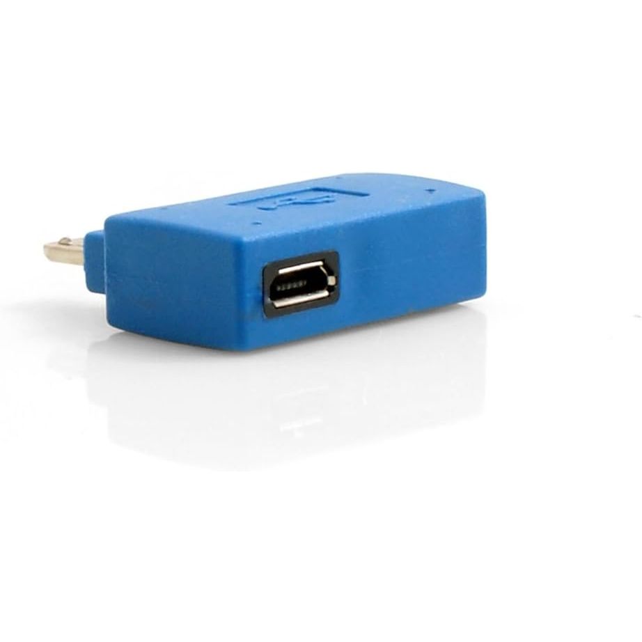 System-S USB OTG Adapter Typ A Auf Micro USB 90 Grad Links Winkelstecker Für Smartphone Tablet PC