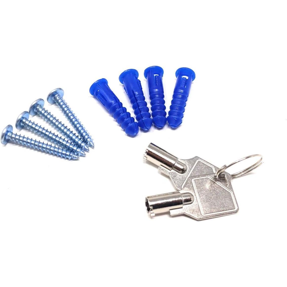 Abschließbare Wandhalterung Für iPad Pro 12,9 Zoll Schwarz Modelle 2015 Und 2017