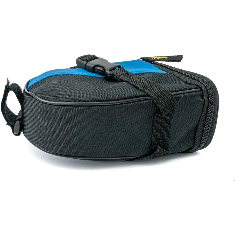 SYSTEM-S Fahrrad Sattel Tasche Halterung Befestigung wasserfest in Dunkelblau