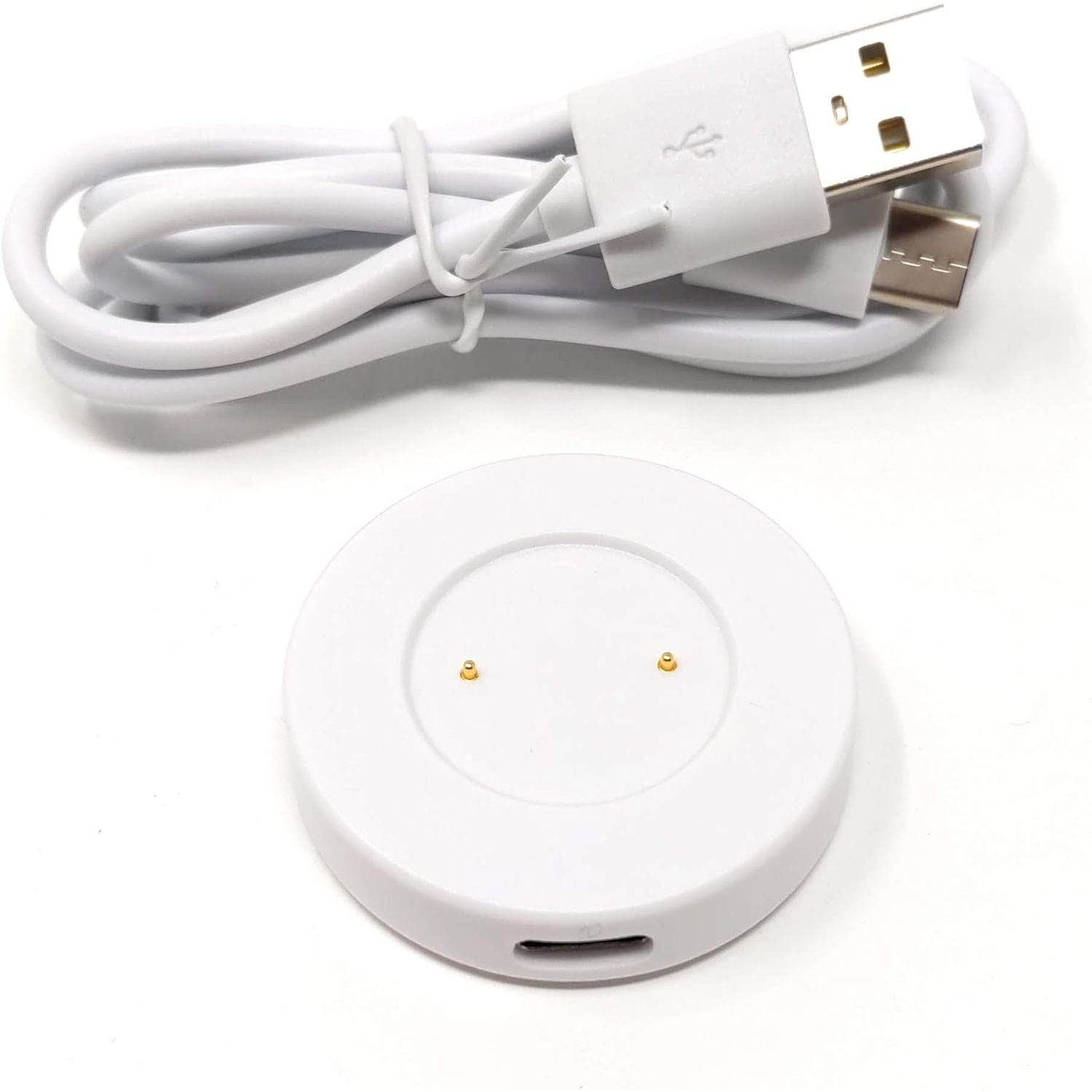 System-S USB Dockingstation Weiß Für Huawei Watch GT Elegantes Design Mit Ca 90 cm Kabel