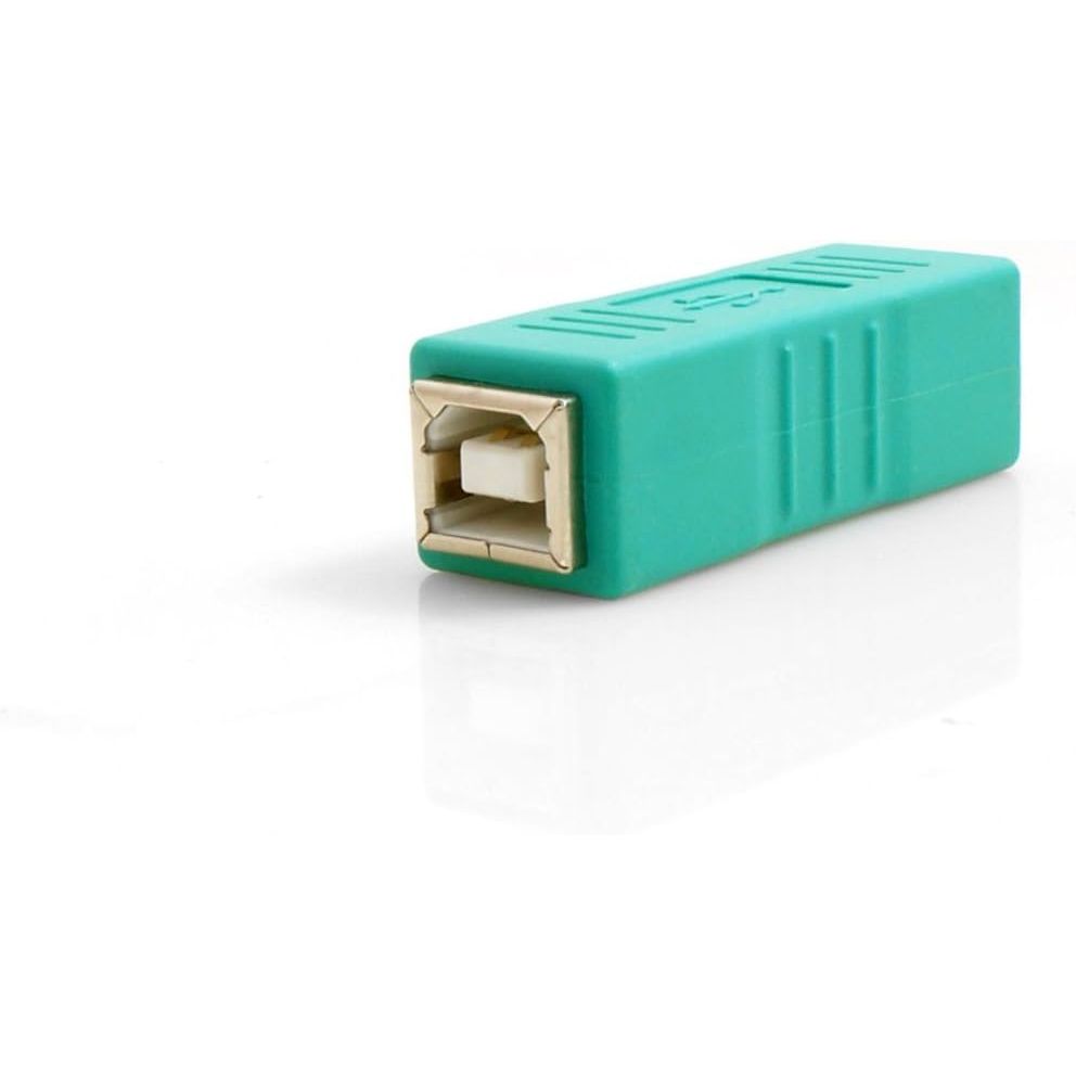 Grünes USB Typ B Eingang Zu USB Typ B Eingang Adapterkabel Adapterstecker SYSTEM-S Modell S