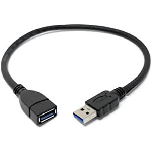 USB 3.0 Typ A Verlängerungskabel 30 Cm Männlich Zu Weiblich Für Datenübertragung Und Laden