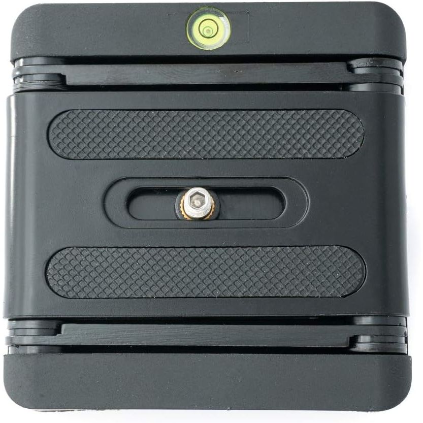 System-S Stativ Aufsatz Mit 1/4 Gewinde Halterung Und Wasserwaage Für DSLR Kamera