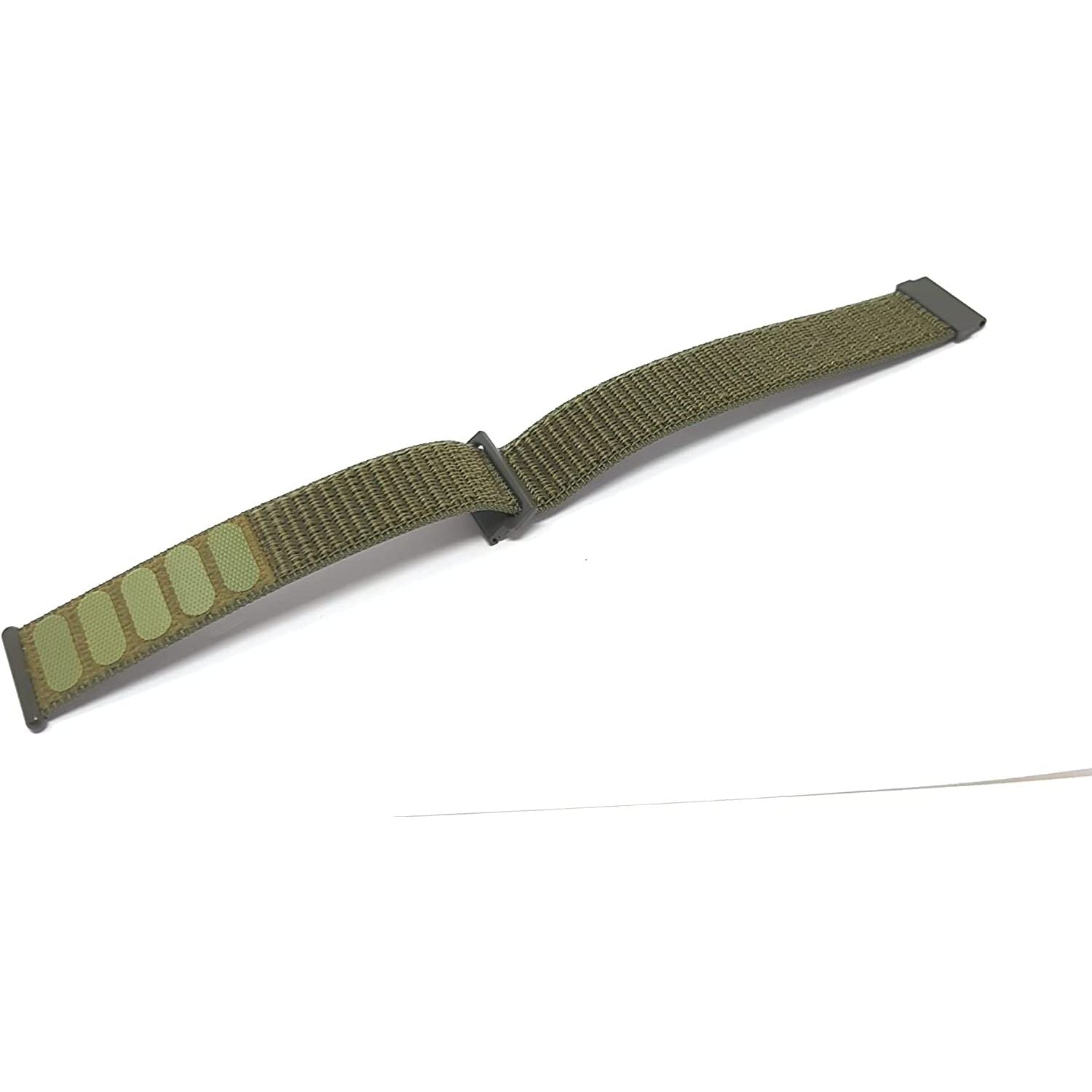 Nylon Armband Dunkelgrün Grau 22mm Für Fitbit Versa 2 Und Versa Lite Smartwatch Qualität