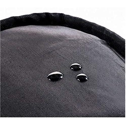 SYSTEM-S Fahrrad Sattel Tasche Halterung Befestigung wasserfest in Grau