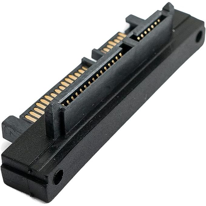 SATA Adapter 22Pin Buchse Zu Stecker Winkel Kabel Für Mainboard Hohe Kompatibilität