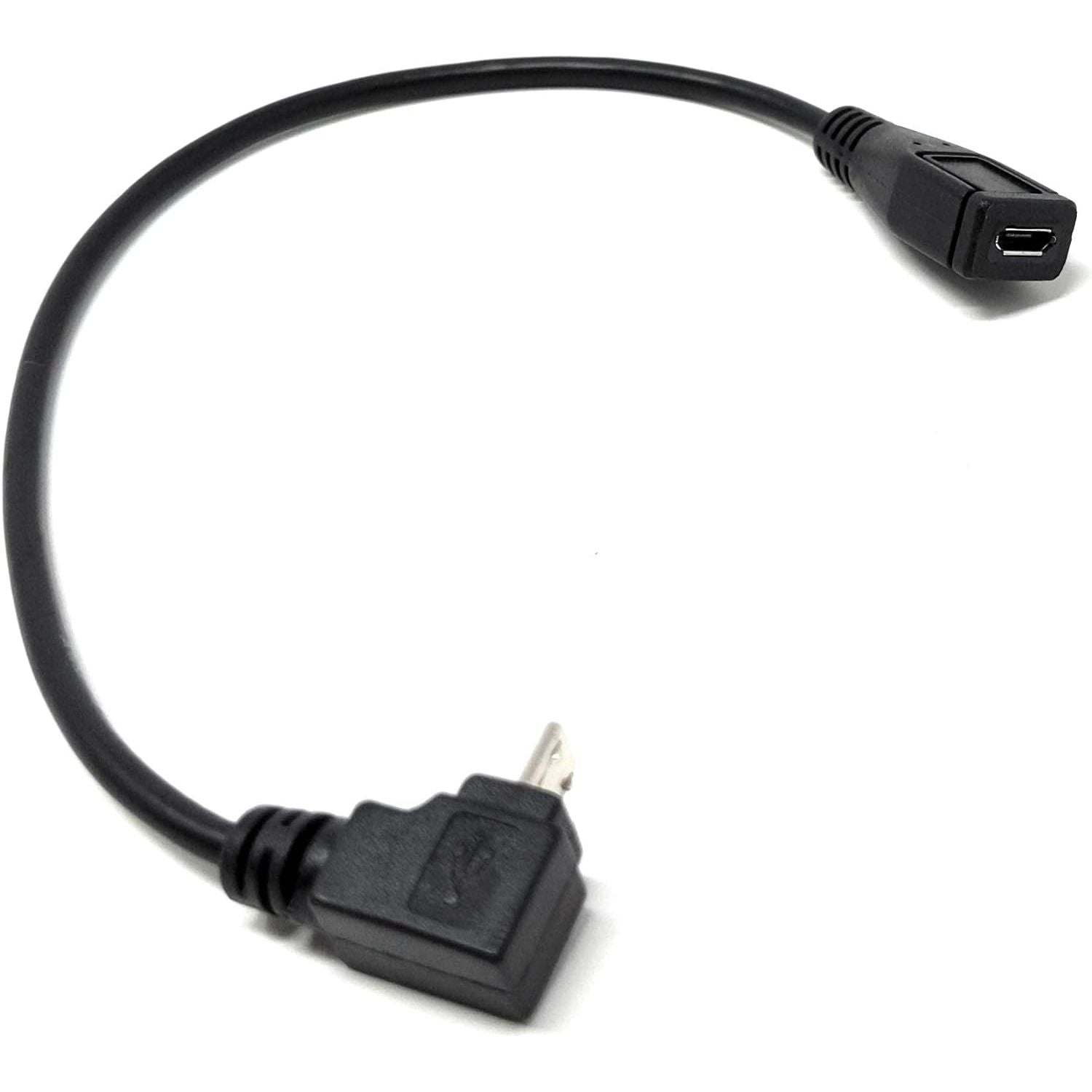 System-S Micro USB Kabel 90 Grad Winkel Micro USB Buchse 20 Cm Daten Lade Kabel Premium