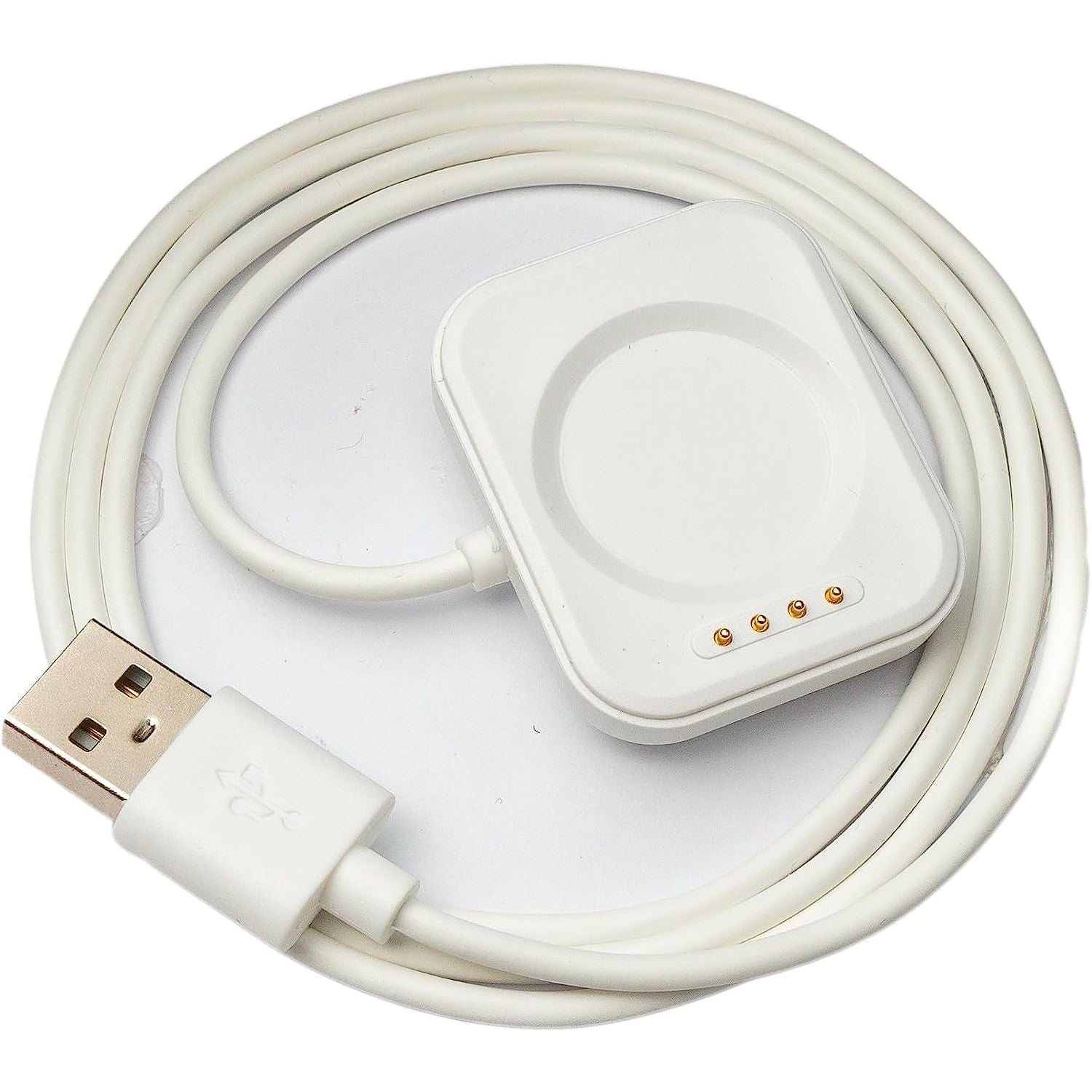 USB Ladekabel Magnetisch Für Oppo Band 3 Pro 3 2 Smartwatch Weiß 100 cm Länge Mit Magnetanschluss