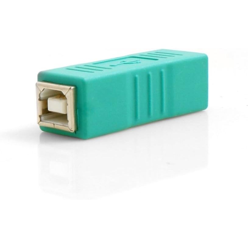 Grünes USB Typ B Eingang Zu USB Typ B Eingang Adapterkabel Adapterstecker SYSTEM-S Modell S