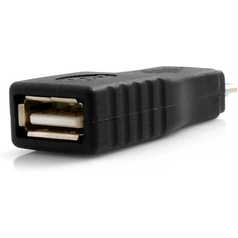 Micro USB Zu USB Typ A OTG Adapter Für Datentransfer Zwischen Geräten Und Peripherie