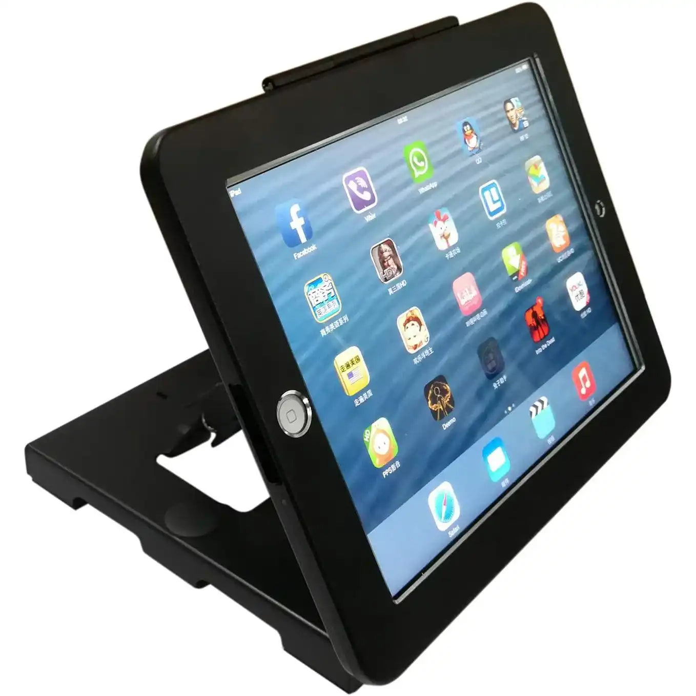 Abschließbare Tisch- Und Wandhalterung Für iPad Air 1/2, iPad 5/6 Und Pro 9,7 Zoll