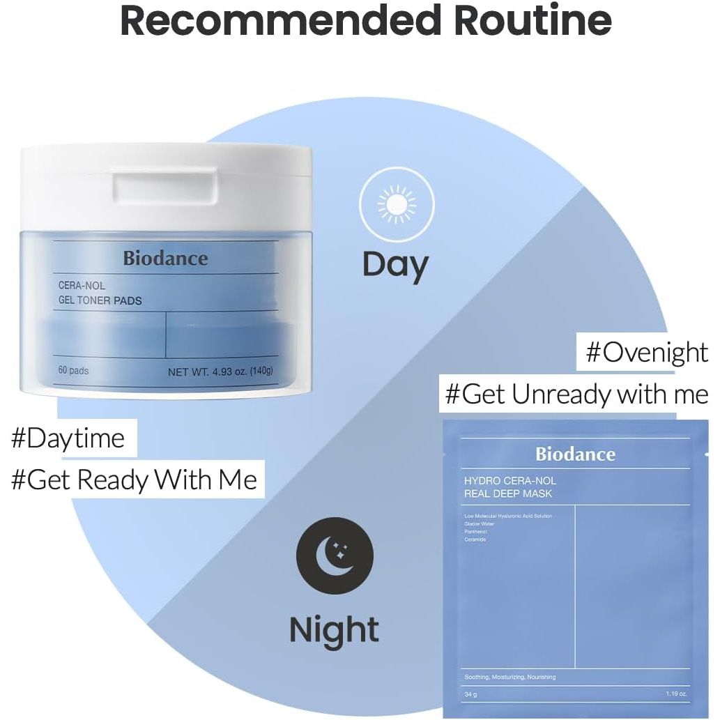 Biodance Cera-nol Gel Toner Pads