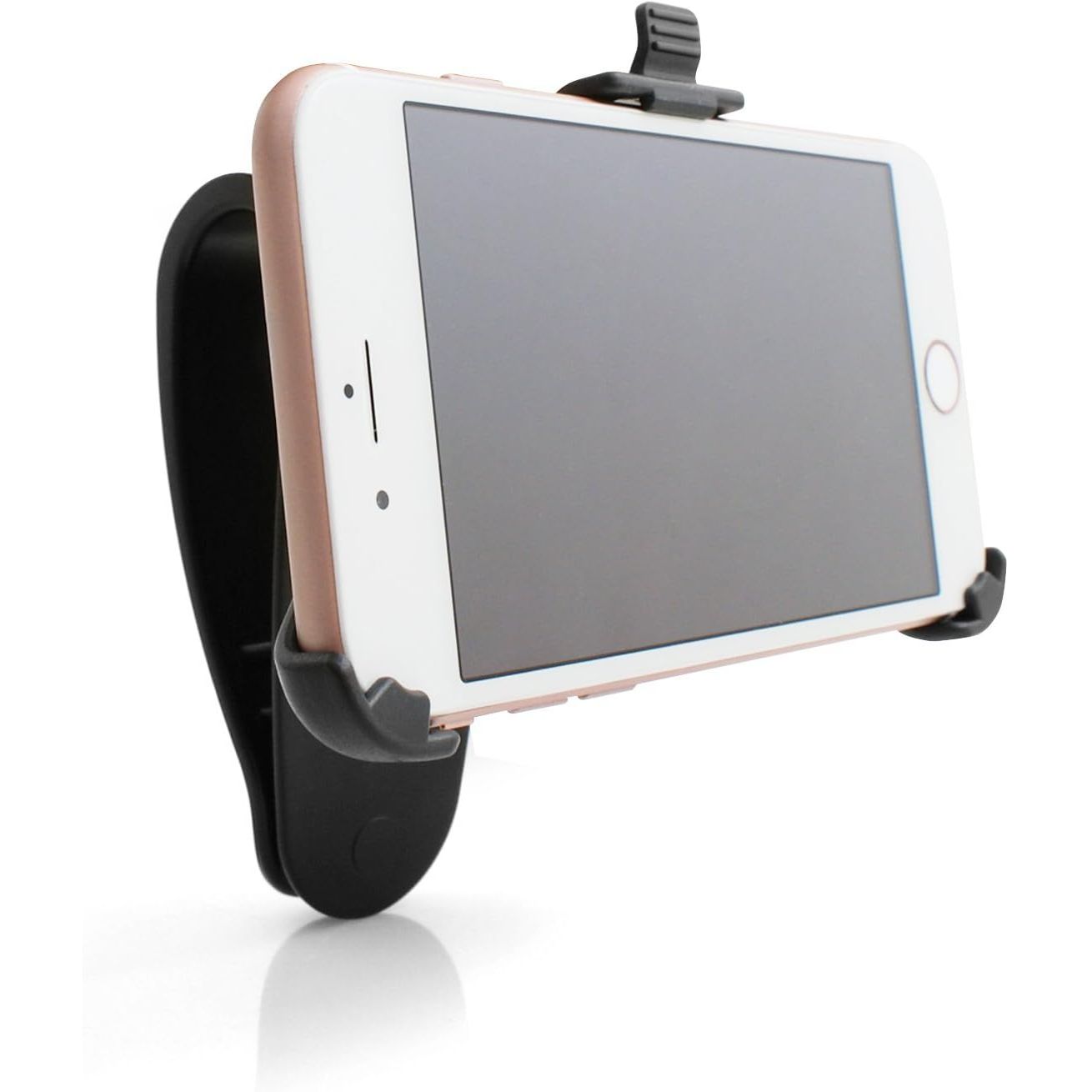 System-S Auto Kfz Halterung Golftaschen Sonnenblenden Clip Befestigung - Sichere Sichtbarkeit Für iPhone 6 6S