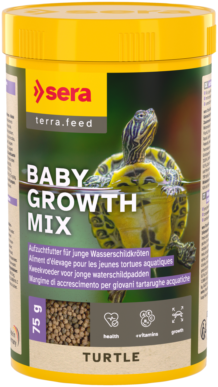 sera Turtle Baby Growth Mix