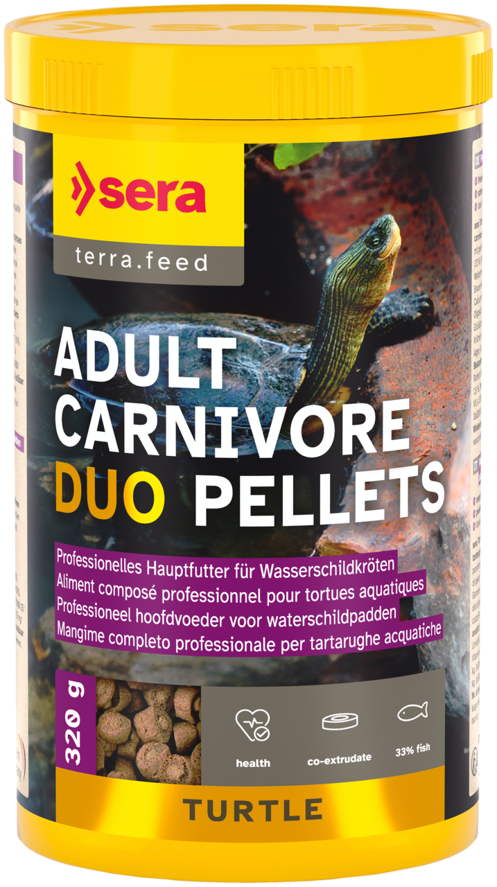 sera Turtle Adult Carnivore Duo Pellets