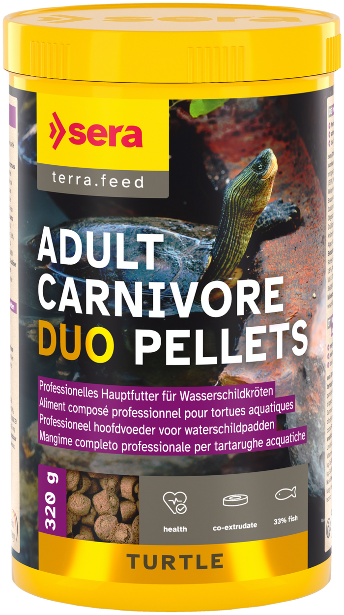 sera Turtle Adult Carnivore Duo Pellets