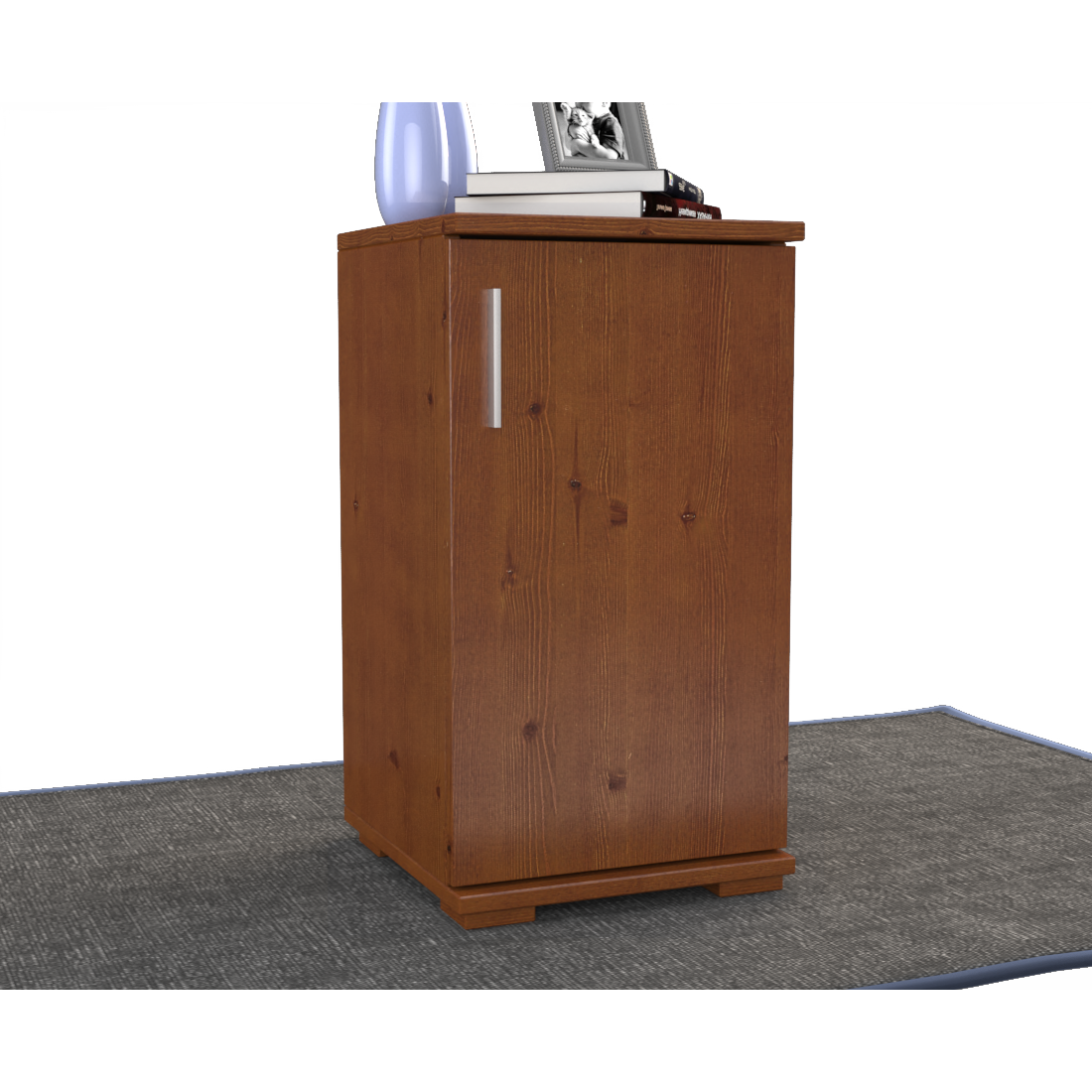 Nobis Kommode Sideboard | Anrichte | 1-Türig | 74cm hoch | 100% Bio Kiefer Massivholz