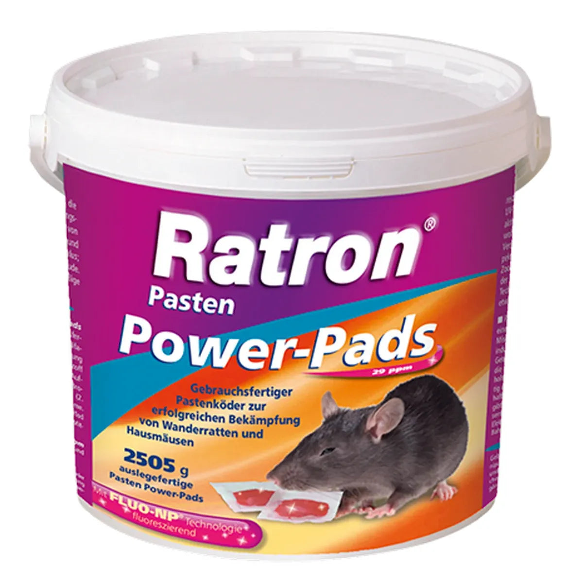 Ratron® Pasten Power-Pads 29 ppm 2505 g 167x15g