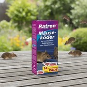 Ratron Pasten Power-Pads 29 ppm Mäuseköder 14x15