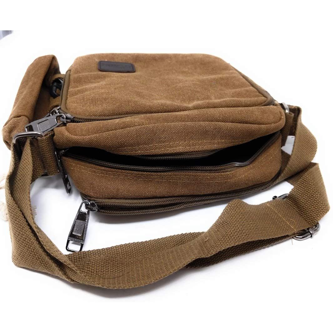 System-S Univeral mit Getränkehalter Umhängetasche, 26 cm, Braun