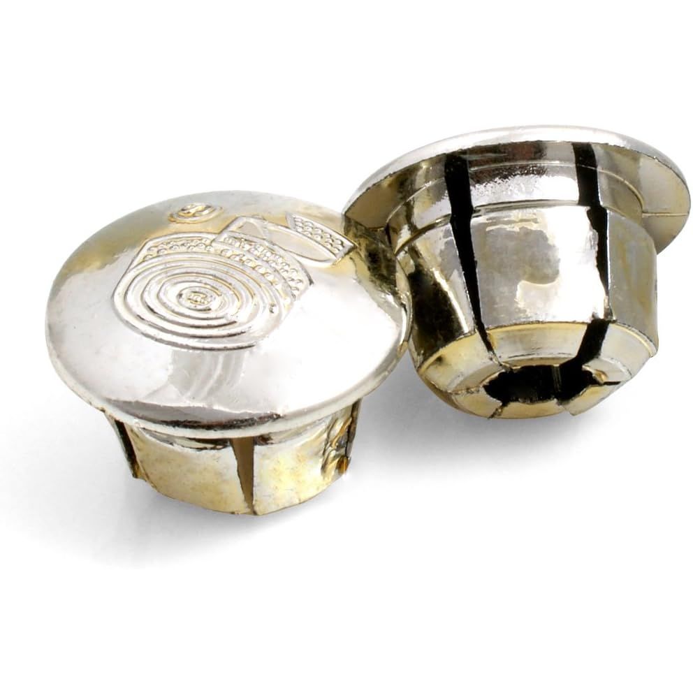 SYSTEM-S 2er Set Lenkradband Lenkerband Lenker Band Rennrad mit 2 Endstopfen in Weiß Carbonlook