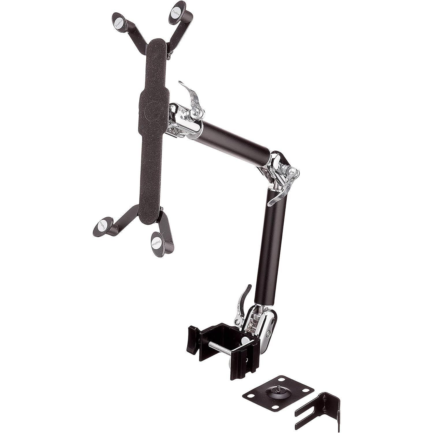 Universelle Schwanenhals Tischhalterung Für Tablets Und E Reader In Schwarz Mit Zwei Gelenken